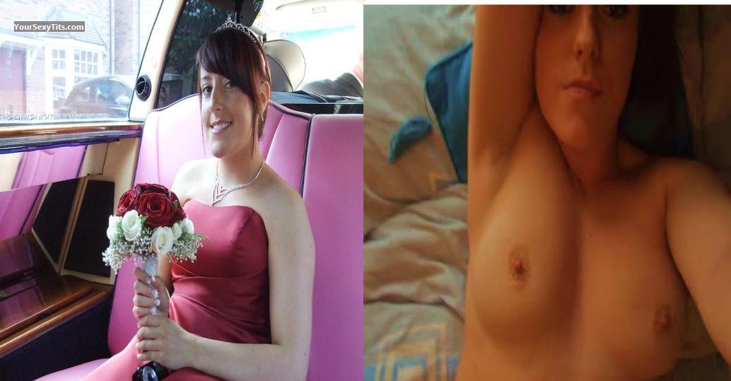 Tit Flash: My Medium Tits (Selfie) - Topless Boo from United Kingdom